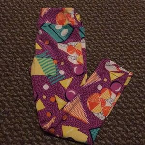 Lularoe kids Disney s/m leggings